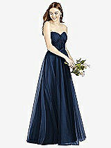 Front View Thumbnail - Midnight Navy Studio Design Bridesmaid Dress 4505