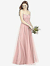 Front View Thumbnail - Rose - PANTONE Rose Quartz Studio Design Bridesmaid Dress 4505