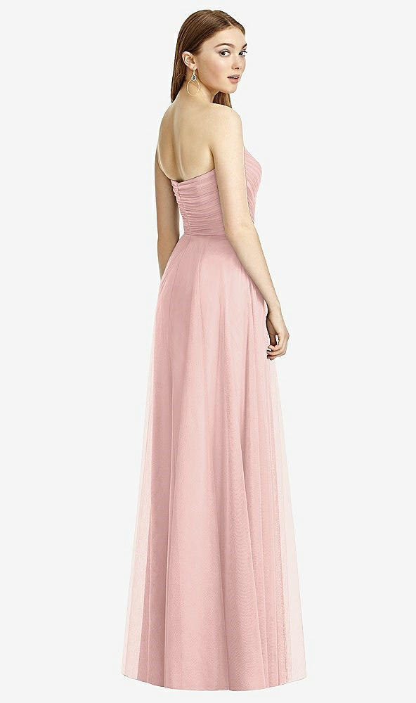 Back View - Rose - PANTONE Rose Quartz Studio Design Bridesmaid Dress 4505