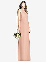 Front View Thumbnail - Pale Peach Studio Design Bridesmaid Dress 4507