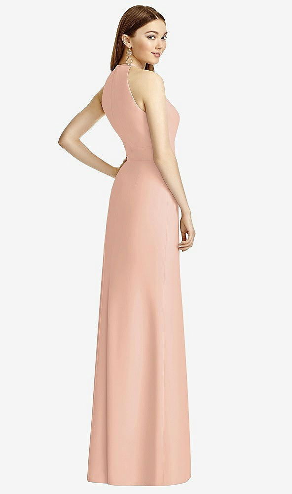 Back View - Pale Peach Studio Design Bridesmaid Dress 4507