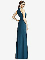 Rear View Thumbnail - Atlantic Blue Studio Design Bridesmaid Dress 4507