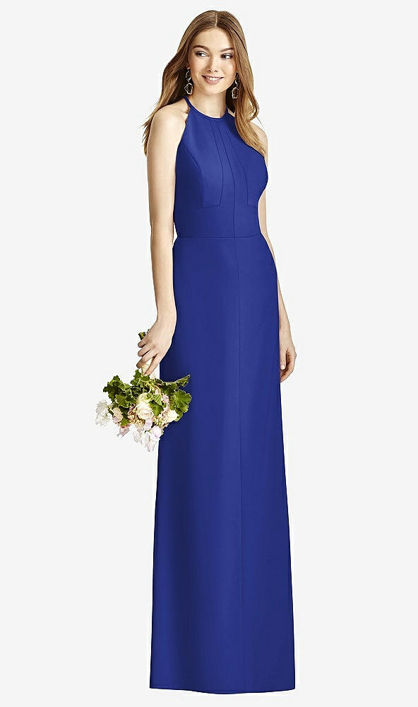 Front View - Cobalt Blue Studio Design Bridesmaid Dress 4507