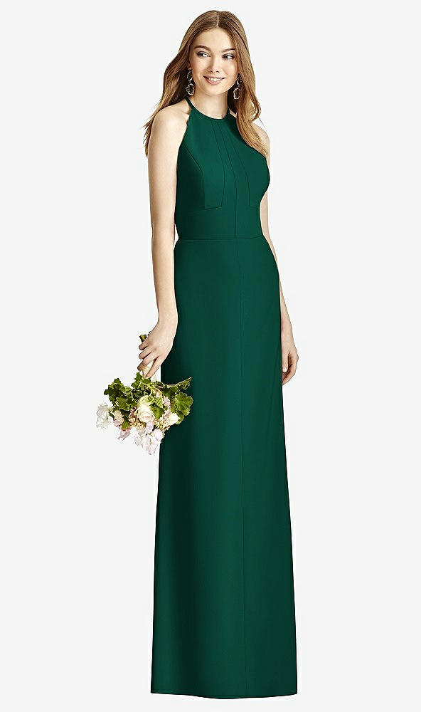 Front View - Hunter Green Studio Design Bridesmaid Dress 4507