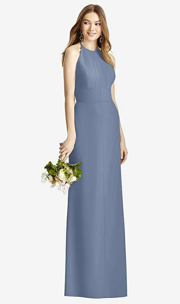 Front View - Larkspur Blue Studio Design Bridesmaid Dress 4507