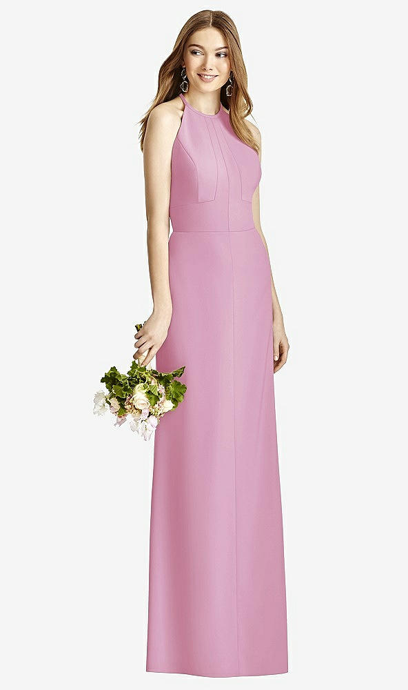 Front View - Powder Pink Studio Design Bridesmaid Dress 4507