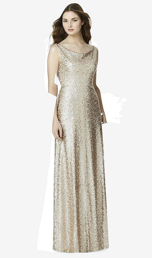 Front View - Rose Gold Studio Design Bridesmaid Dress 4508