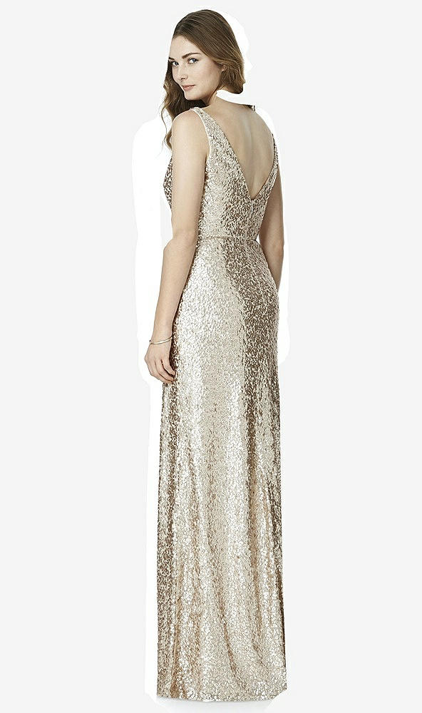 Back View - Rose Gold Studio Design Bridesmaid Dress 4508