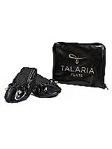 Front View Thumbnail - Black Talaria Premium Folding Flats