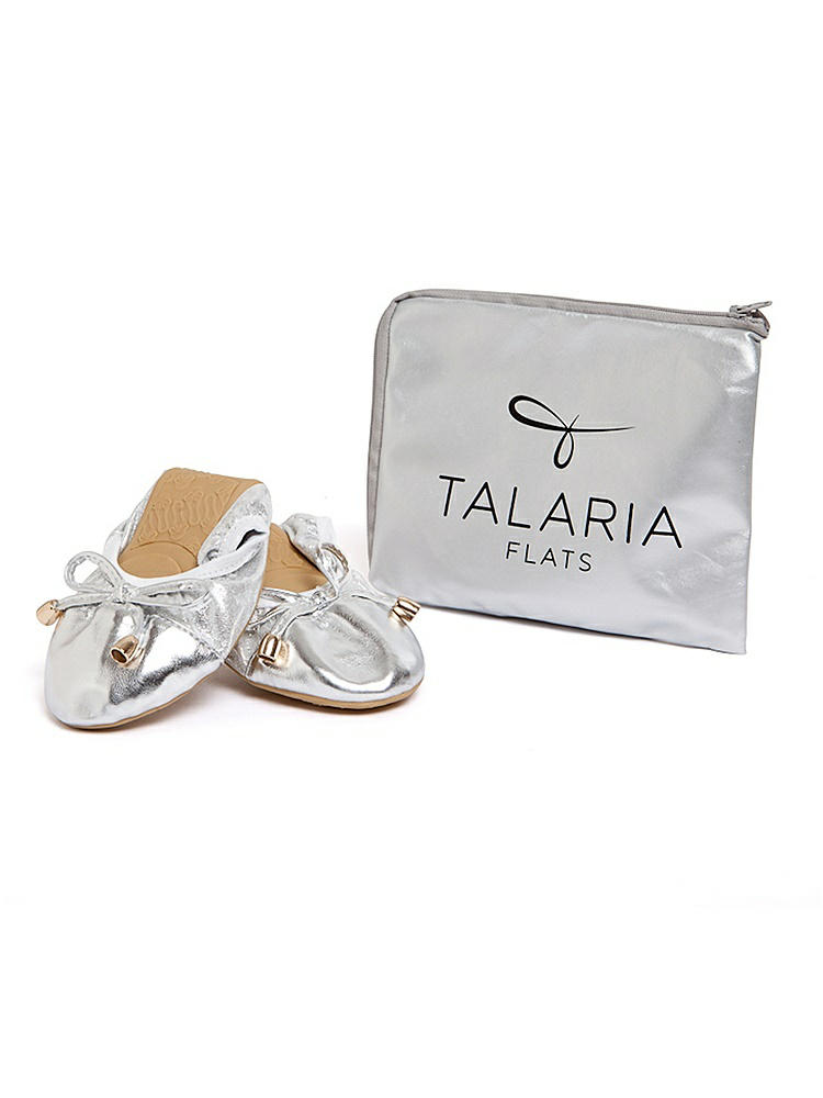 Front View - Silver Talaria Premium Folding Flats