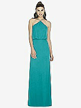 Front View Thumbnail - Mediterranean Alfred Sung Bridesmaid Dress D738