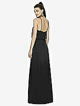Rear View Thumbnail - Black Alfred Sung Bridesmaid Dress D738