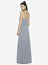 Rear View Thumbnail - Platinum Alfred Sung Bridesmaid Dress D738
