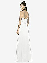 Rear View Thumbnail - White Alfred Sung Bridesmaid Dress D738
