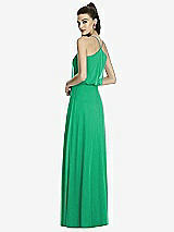 Rear View Thumbnail - Pantone Emerald Alfred Sung Bridesmaid Dress D739