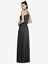 Rear View Thumbnail - Black Alfred Sung Bridesmaid Dress D739