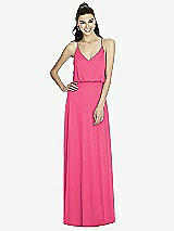 Front View Thumbnail - Forever Pink Alfred Sung Bridesmaid Dress D739