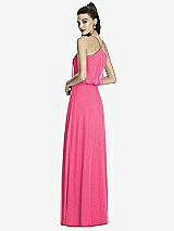 Rear View Thumbnail - Forever Pink Alfred Sung Bridesmaid Dress D739