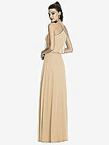 Rear View Thumbnail - Golden Alfred Sung Bridesmaid Dress D739