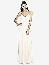 Front View Thumbnail - Ivory Alfred Sung Bridesmaid Dress D739