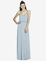 Front View Thumbnail - Mist Alfred Sung Bridesmaid Dress D739