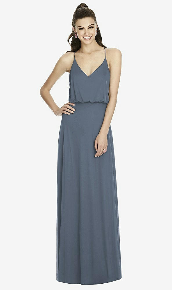 Front View - Silverstone Alfred Sung Bridesmaid Dress D739