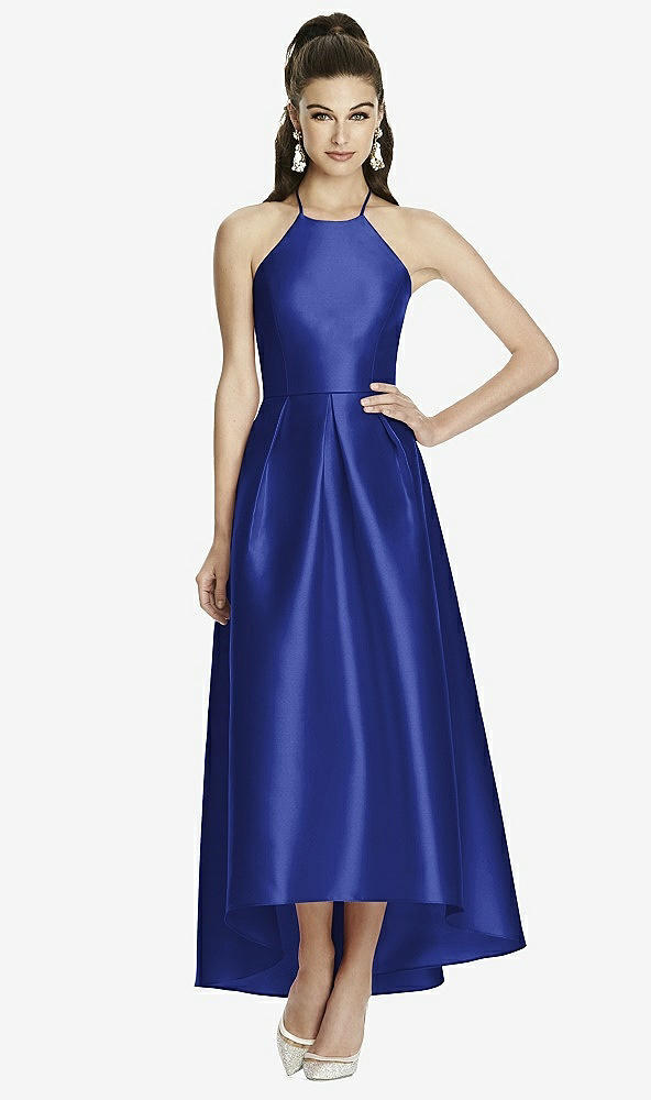 Front View - Cobalt Blue Alfred Sung Style D741