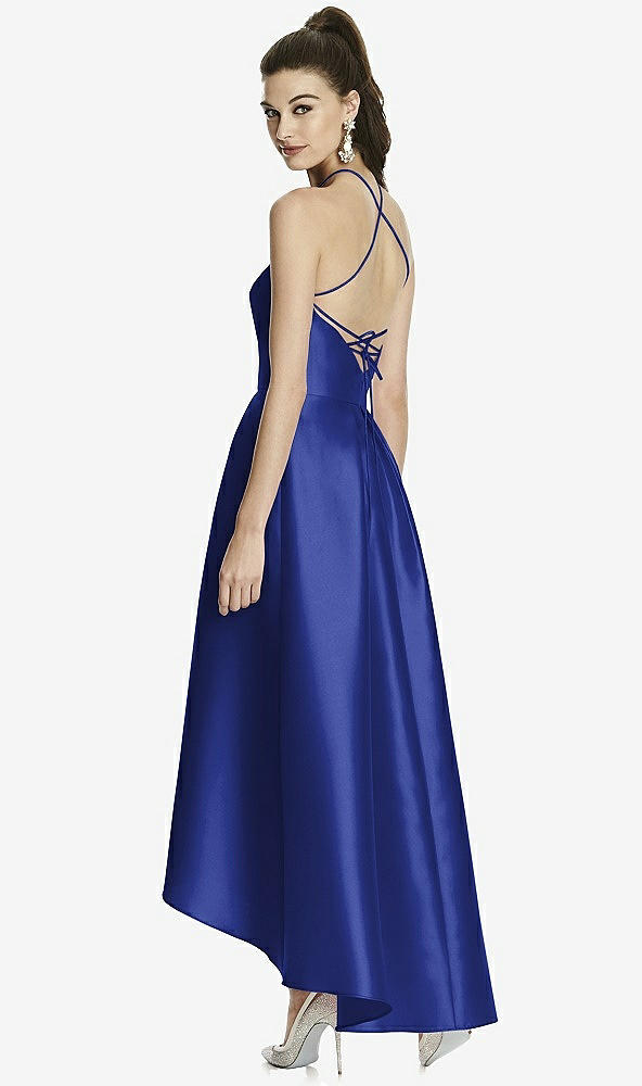 Back View - Cobalt Blue Alfred Sung Style D741