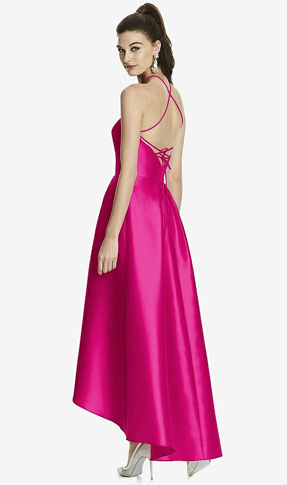 Back View - Think Pink Alfred Sung Style D741