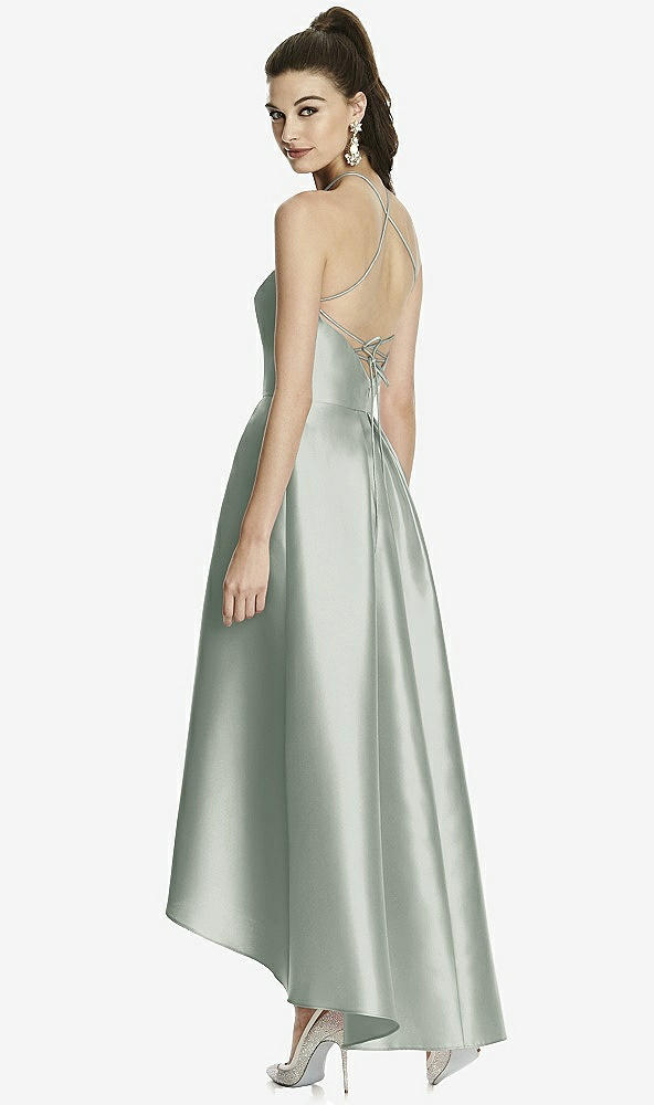 Back View - Willow Green Alfred Sung Style D741
