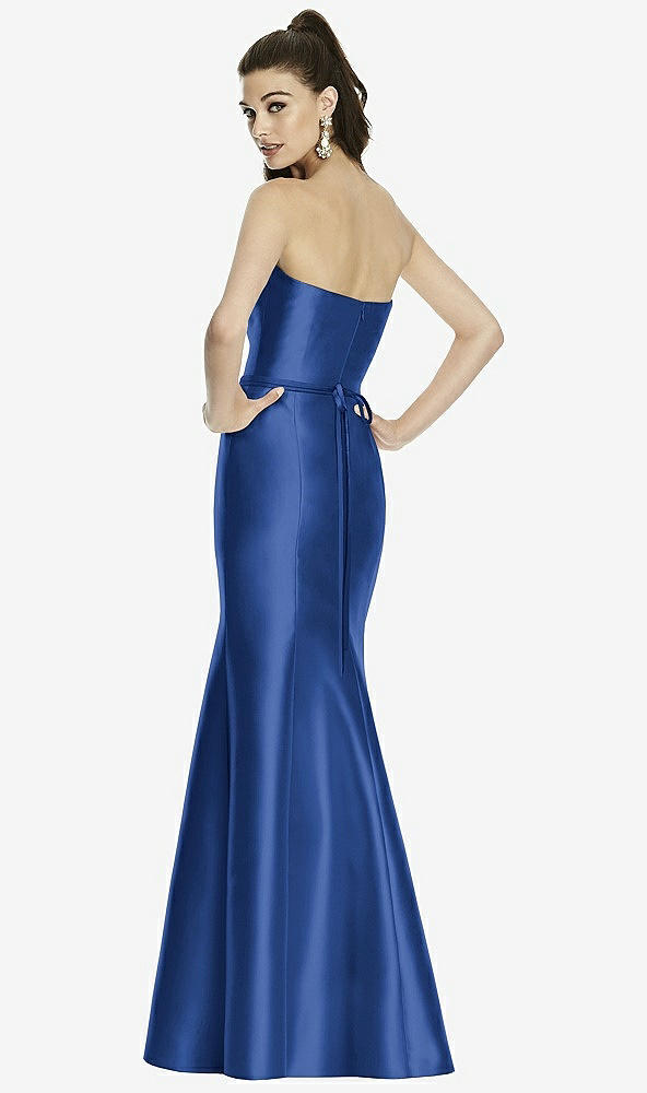 Back View - Classic Blue Alfred Sung Style D742