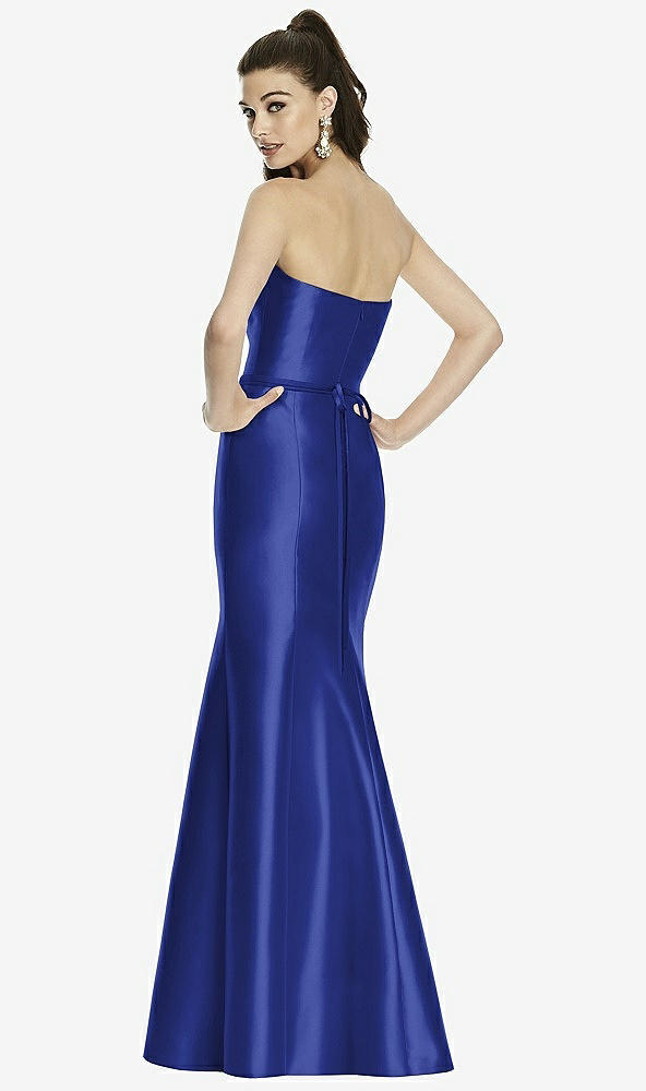 Back View - Cobalt Blue Alfred Sung Style D742