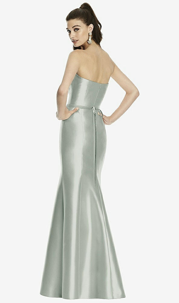 Back View - Willow Green Alfred Sung Style D742