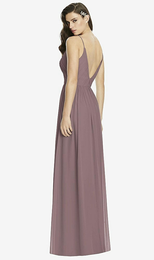 Back View - French Truffle Dessy Bridesmaid Dress 2989