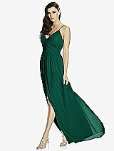 Front View Thumbnail - Hunter Green Dessy Bridesmaid Dress 2989