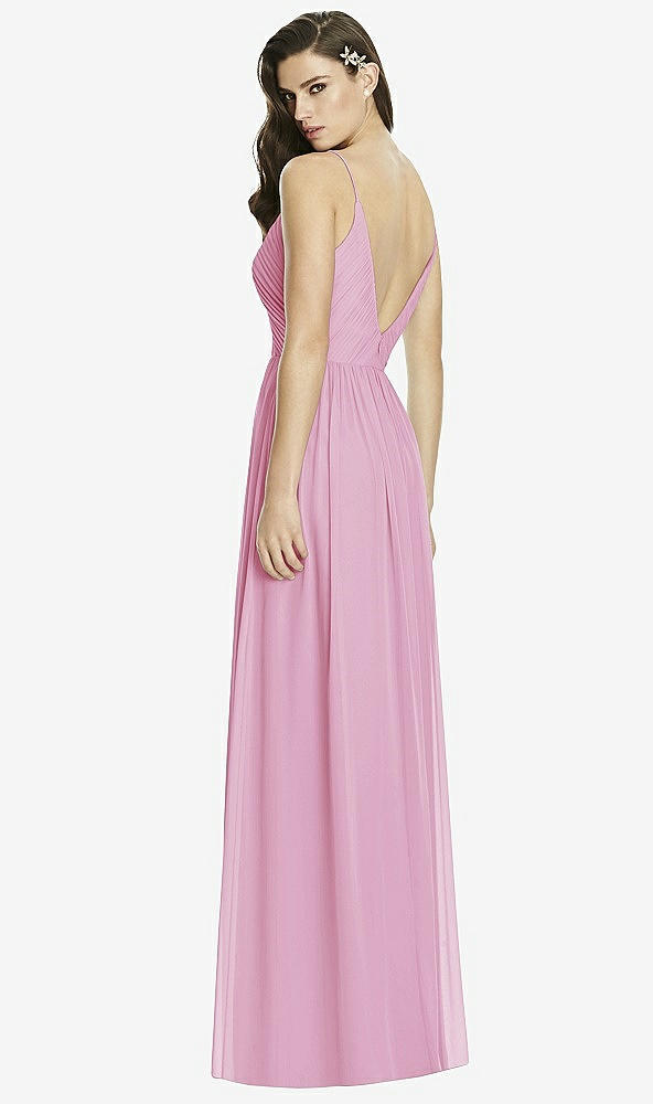 Back View - Powder Pink Dessy Bridesmaid Dress 2989