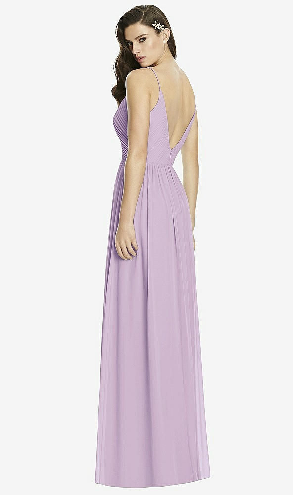 Back View - Pale Purple Dessy Bridesmaid Dress 2989