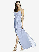 Front View Thumbnail - Sky Blue Dessy Bridesmaid Dress 2989