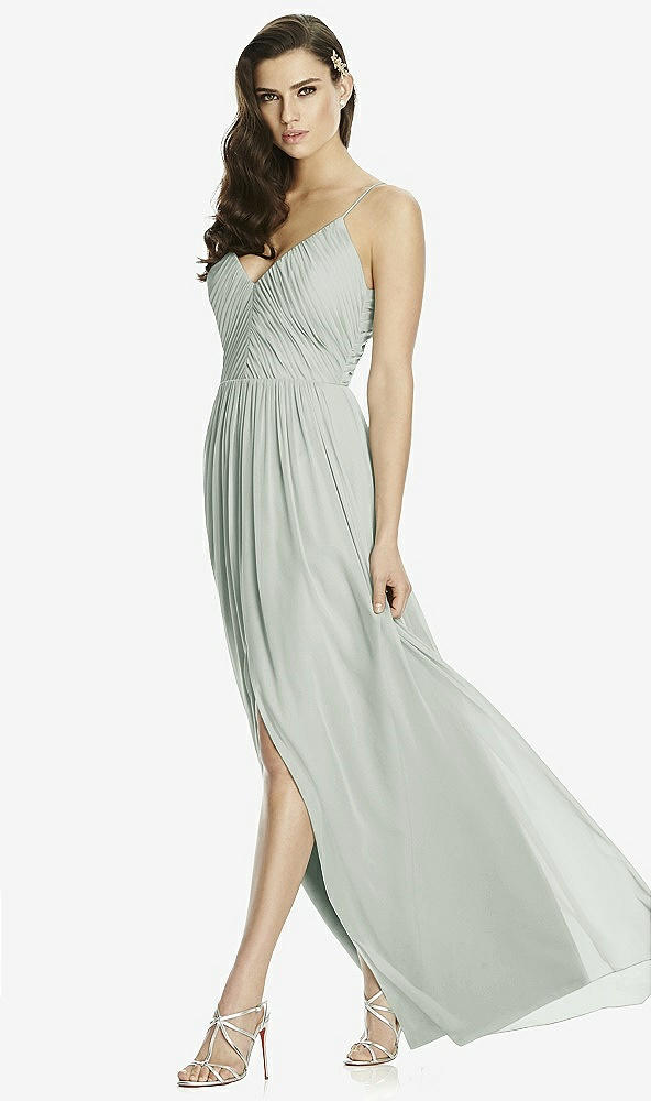 Front View - Willow Green Dessy Bridesmaid Dress 2989