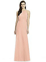 Rear View Thumbnail - Pale Peach Dessy Bridesmaid Dress 2990