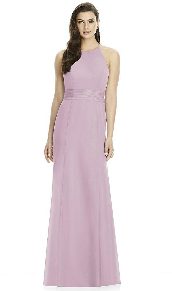 Back View - Suede Rose Dessy Bridesmaid Dress 2990