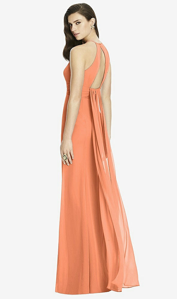 Front View - Sweet Melon Dessy Bridesmaid Dress 2990