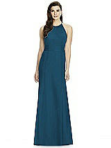 Rear View Thumbnail - Atlantic Blue Dessy Bridesmaid Dress 2990