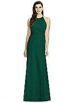 Rear View Thumbnail - Hunter Green Dessy Bridesmaid Dress 2990