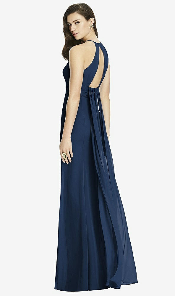 Front View - Midnight Navy Dessy Bridesmaid Dress 2990
