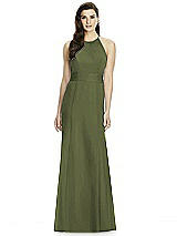 Rear View Thumbnail - Olive Green Dessy Bridesmaid Dress 2990
