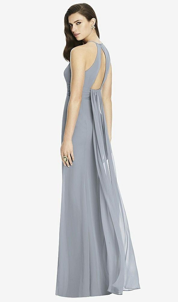 Front View - Platinum Dessy Bridesmaid Dress 2990