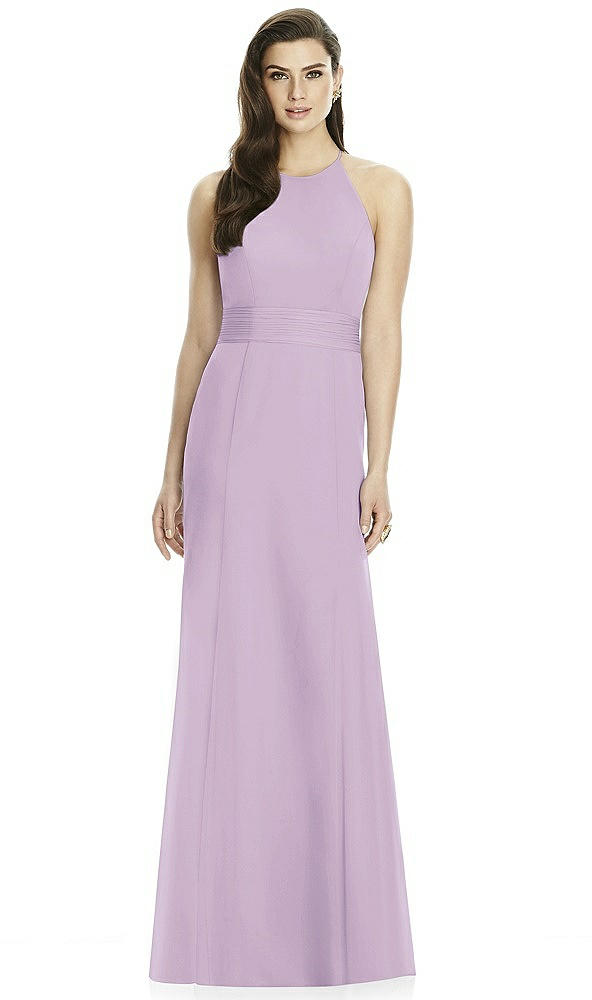 Back View - Pale Purple Dessy Bridesmaid Dress 2990