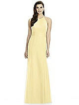 Rear View Thumbnail - Pale Yellow Dessy Bridesmaid Dress 2990