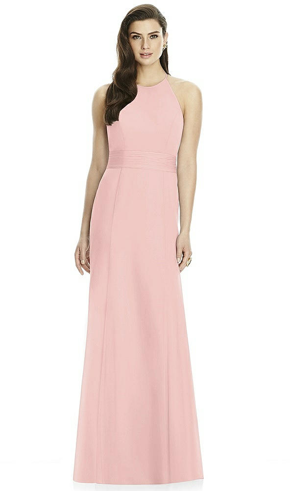 Back View - Rose - PANTONE Rose Quartz Dessy Bridesmaid Dress 2990